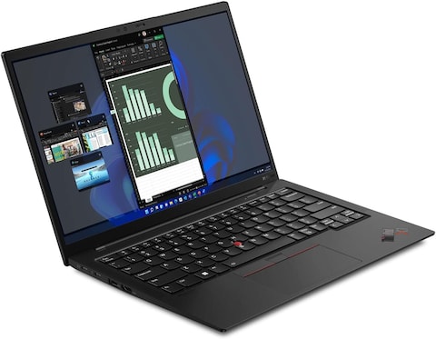 Lenovo Thinkpad X1 Carbon Gen 10, DD84HF 12th Gen, i7-1260P, 16GB, 512GB SSD, Intel Iris Xe, Finger Print, 14, WUXGA 1920 X 1200, Black, Backlit, English KB, Windows 11 Pro-International Version