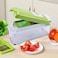 Generic Vegetable Slicer Dicer Food Chopper Cuber Cutter, Cheese Grater Multi Blades