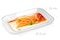 Plastic Forte Plastic Serving Tray, Iris