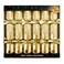 Party Magic New Year Luxury Crackers 6-Pieces Box- 12-Inch Size- Gold