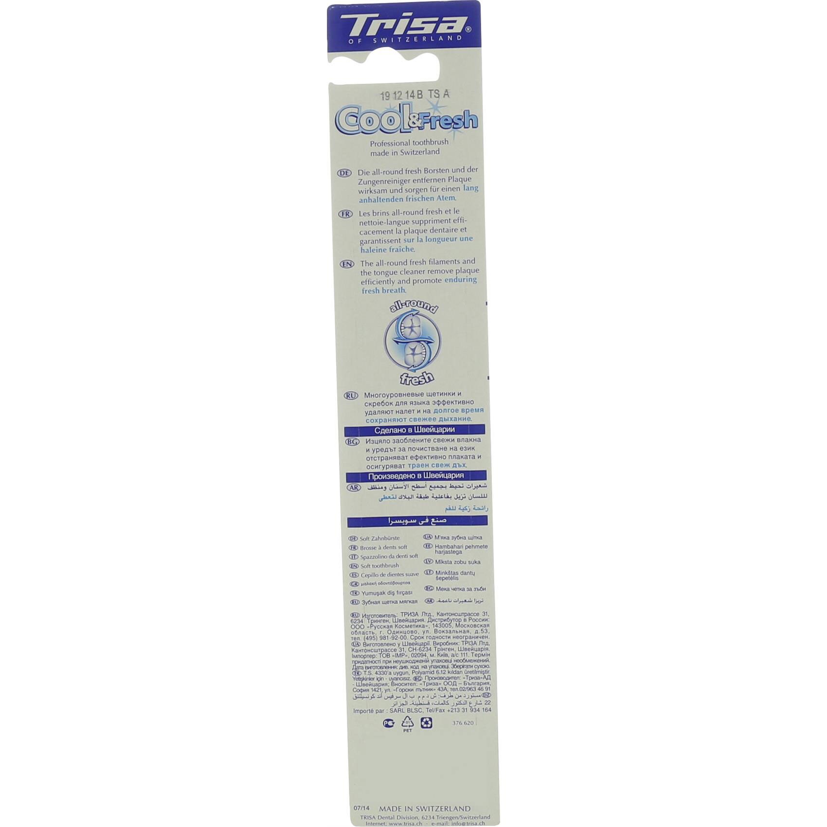 Trisa Cool And Fresh Soft Professional Toothbrush product thumbnail 3
