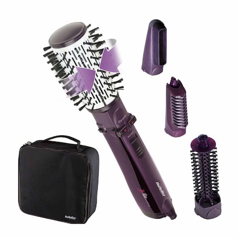 Babyliss Brushing Rotating Brush - 1000 Watt - Gray - 2736E
