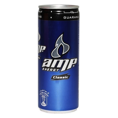 Amp Energy Drink Classic Can 250ML