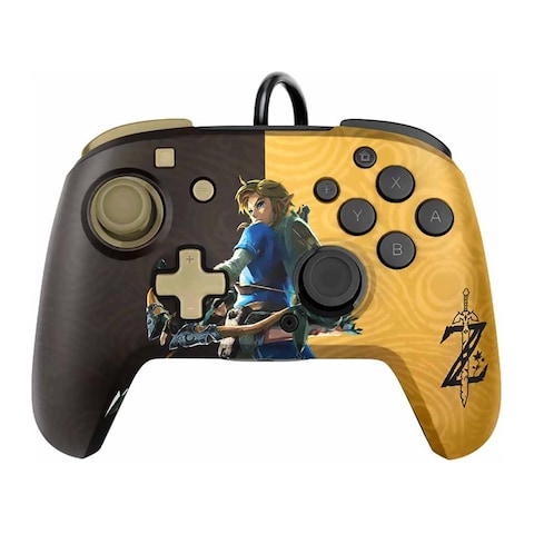 PDP Gaming Faceoff Deluxe+ Wired Switch Pro Controller For Nintendo Switch Multicolour