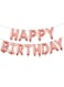 Thepartypopper Happy Birthday Balloon Banner 16Inch