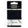 Glamour Style Hair Elastic 12 Pieces Black