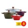 Al saif cooking set colorful 8 pieces