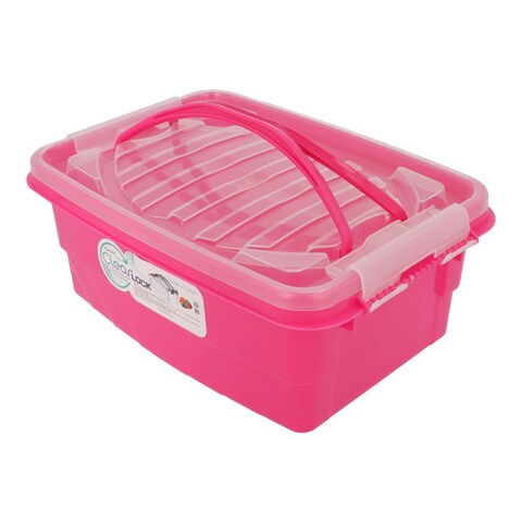 Appollo Clear Lock Storage Box Small 5 lt