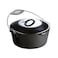 Lodge - L8Do3 Cast Iron Dutch Oven, Pre-Seasoned, 5-Quart