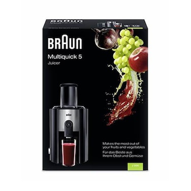 Braun J500 Identity Collection Spin Juicer In Black