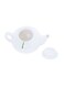Royalford Porcelain Magnesia Tea Pot With Lid White 30centimeter