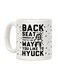 muGGyz Printed Coffee Mug White