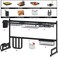 Aiwanto All in One Kitchen Storage Rack Sink Side Dish Drying Rack Dish Storage Shelf Dish Drying Storage Rack(Black)
