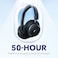 Soundcore by Anker Space Q45 Adaptive Noise Cancelling Headphones, Ultra Long 50H Playtime, App Control, Hi-Res Sound with Details, Bluetooth 5.3, Ideal for Traveling Black