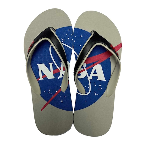 Al Nasser 470491 Slipper for Men - Gray - Size 42