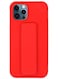 Zolo Finger Grip Holder and standing cover with Car Magnetic Multi-function Shockproof Protective Case Cover For iphone 11 Pro Red