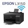 Epson EcoTank All-in-One Tank Printer, Black - L3150