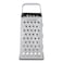 Royalford Stainless Steel 4 Side Grater, 9 Inch, RF10292, Grate, Slice And Zest, Sharp Blade &amp; Easy Grip Handle, Best For Parmesan Cheese, Vegetables, Ginger