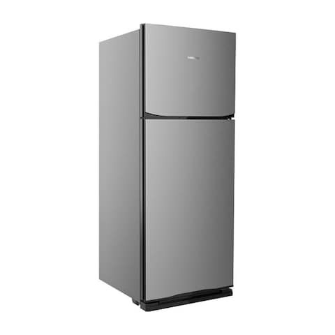 ثلاجة تورنيدو نوفروست 386 لتر - فضي - RF-480T-SL