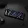 Redragon K630 Dragonborn 60% Wired RGB Gaming Keyboard, 61 Keys Compact Mechanical Keyboard With Linear Red Switch, Pro Driver Support, Black
