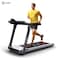 H PRO HM-796 Portable Smart Treadmill  4 HP Peak Foldable Motorized Walking &amp; Running Machine For Home Use  With Easy Assembly &amp; LED Screen