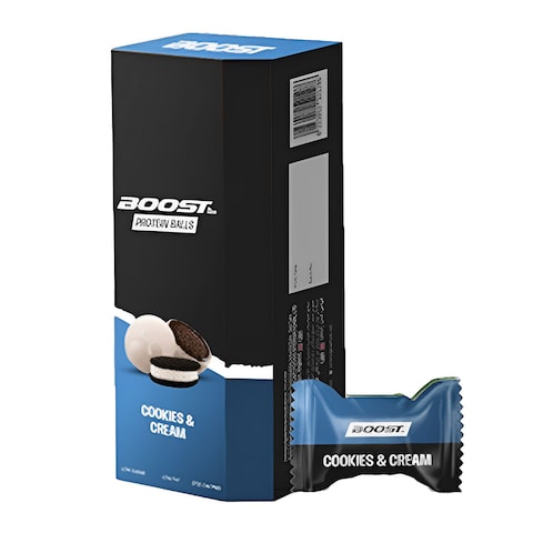Boost Protein Balls with Cookies and Cream - 45 gram