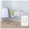 Clothes Drying Rack, Home Stainless Steel Cloth Dryer Silver