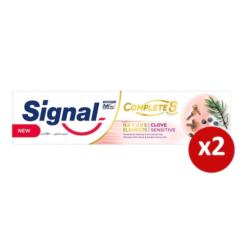 Signal Toothpaste Clove Sensitive -100ml - 2 Pieces