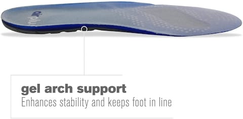 Airplus Extreme Active Gel Lightweight And Breathable Shoe Insoles For Cushion And Support, Men&#39;s, Size 7-13