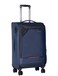 Eminent Expandable Trolley Luggage Set of 3 Bag Soft Suitcase for Unisex Travel Polyester Shell Lightweight with TSA lock Double Spinner Wheels E777SZ Navy Blue