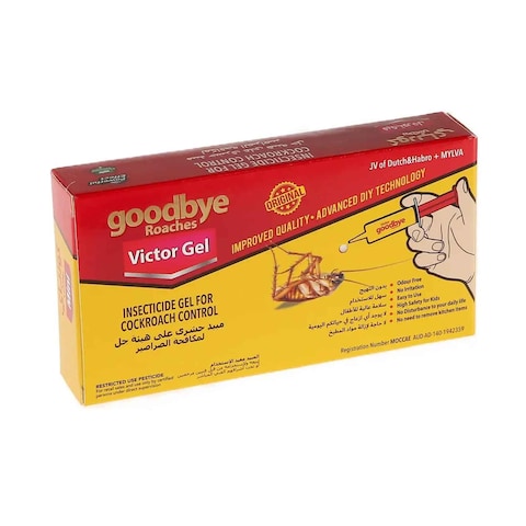 Goodbye Roaches Victor Gel Insecticide Gel For Cockroach Control 15g