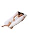 Generic - U-Shaped Maternity Pillow Cotton White 120X80Centimeter