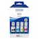 Epson EcoTank 101 Ink Bottle Multicolour Set of 4