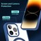 Protective Shockproof Anti-Yellow, Scratch-Resistant MagSafe Case Cover For iPhone 14 Pro Max Blue