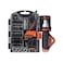 Tactix Mini Torq Driver 25-Piece Per Set, Metric, TTX-900225, Multicolour, 386g