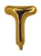 Party Time Letter T Foil Balloon
