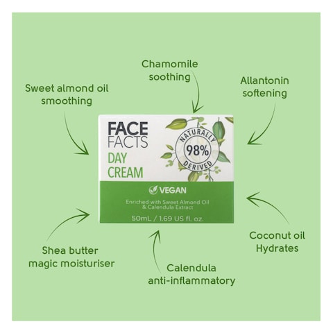 Face Facts Natural Day Cream 50ml
