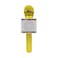 Generic Bluetooth Speaker Mic Karaoke Microphone V7 - Yellow With White