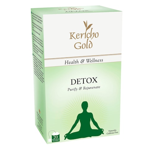 Kericho Gold Health And Wellness Detox Tea Bags 2g x Pack of 20
