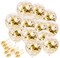 Generic - 20 Pcs Gold Confetti Balloons, 12&#39;&#39; Large Party Balloons Party Supplies For Party Decorations, Birthday, Baby Shower, Bridal Shower
