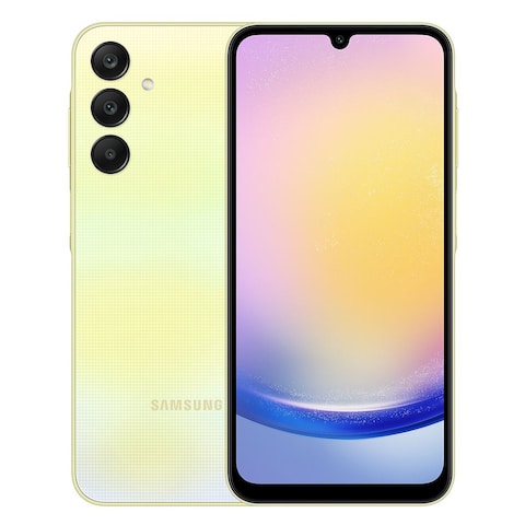 Samsung A25 Dual SIM 6GB RAM 128GB 5G LTE Yellow