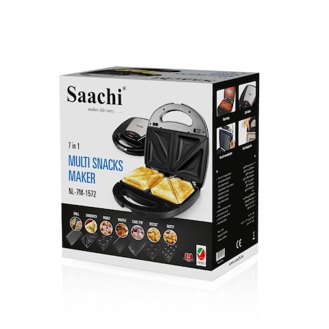 Saachi       NL-7M-1572-BK     7in1 Multi Snack Maker