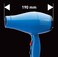 GammaPiu 600 Pro Professional Hairdryer, HD-NA4021, Blue