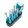 8 in 1 Interchangeable Screwdriver Set for Home/Office/Workshop/Electrician&#39;s TOTAL THT250906