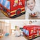 Kids Fire Engine Tent Indoor &amp; Outdoor Pop Up Play Tent for Toddles and Children Pretend Playhouse