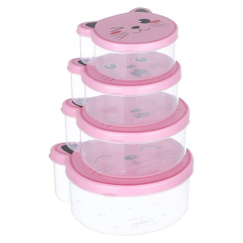 Gondol Food Container - Set of 4 - Multi Color
