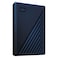 WD My Passport USB 3.2 Gen 1 External 2TB Hard Disk Drive Midnight Blue