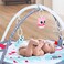Moon Perky Baby Playmat And Activity Gym Gray