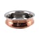Raj Handi With Copper Base Rose Gold 13cm