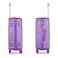 Senator Hard Case Medium Suitcase Luggage Trolley For Unisex ABS Lightweight Travel Bag with 4 Spinner Wheels KH1075 Highlight Purple